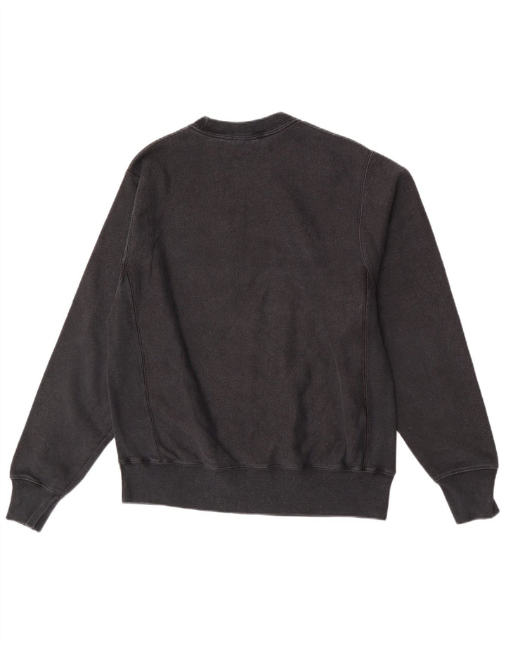 Ανδρική μπλούζα Champion Reverse Weave Jumper Μικρό μαύρο βαμβακερό