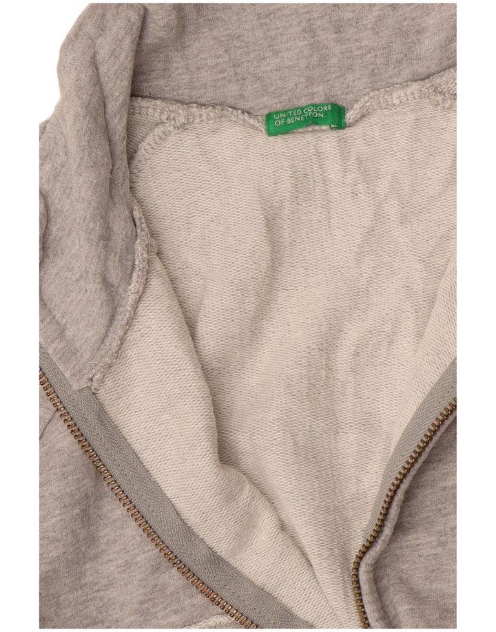 BENETTON Γυναικεία αθλητική φόρμα Top Jacket UK 14 Medium Grey