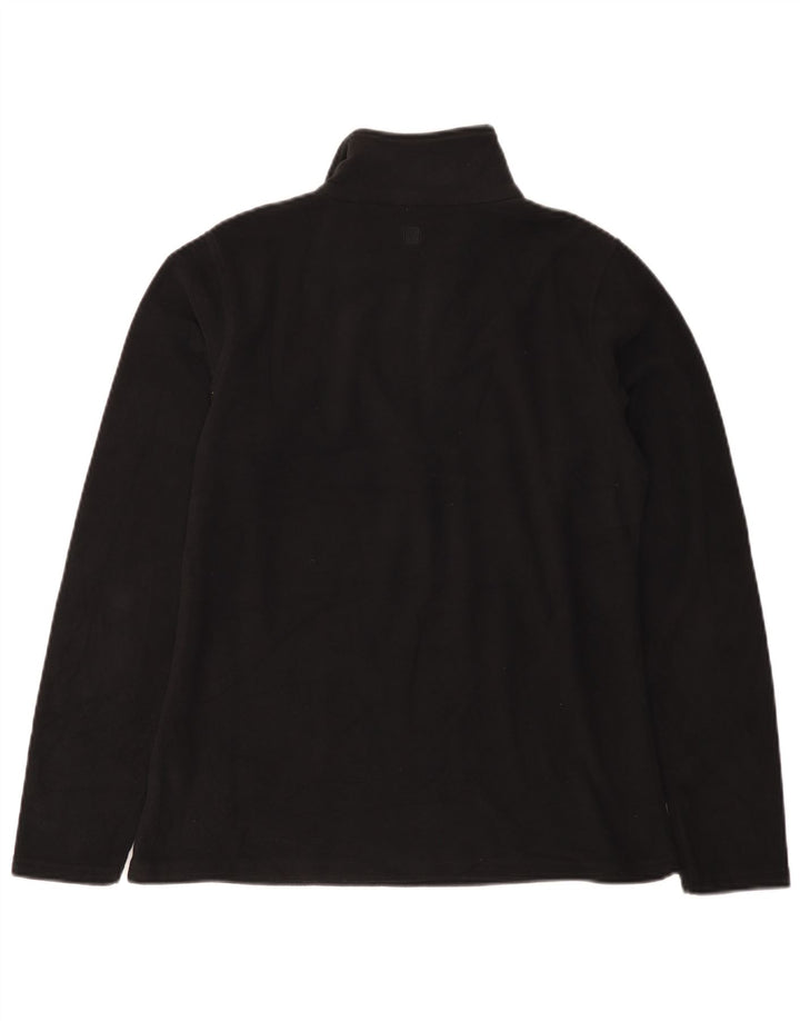 Mountain Warehouse Γυναικείο φερμουάρ Fleece Jumper UK 14 Medium Black