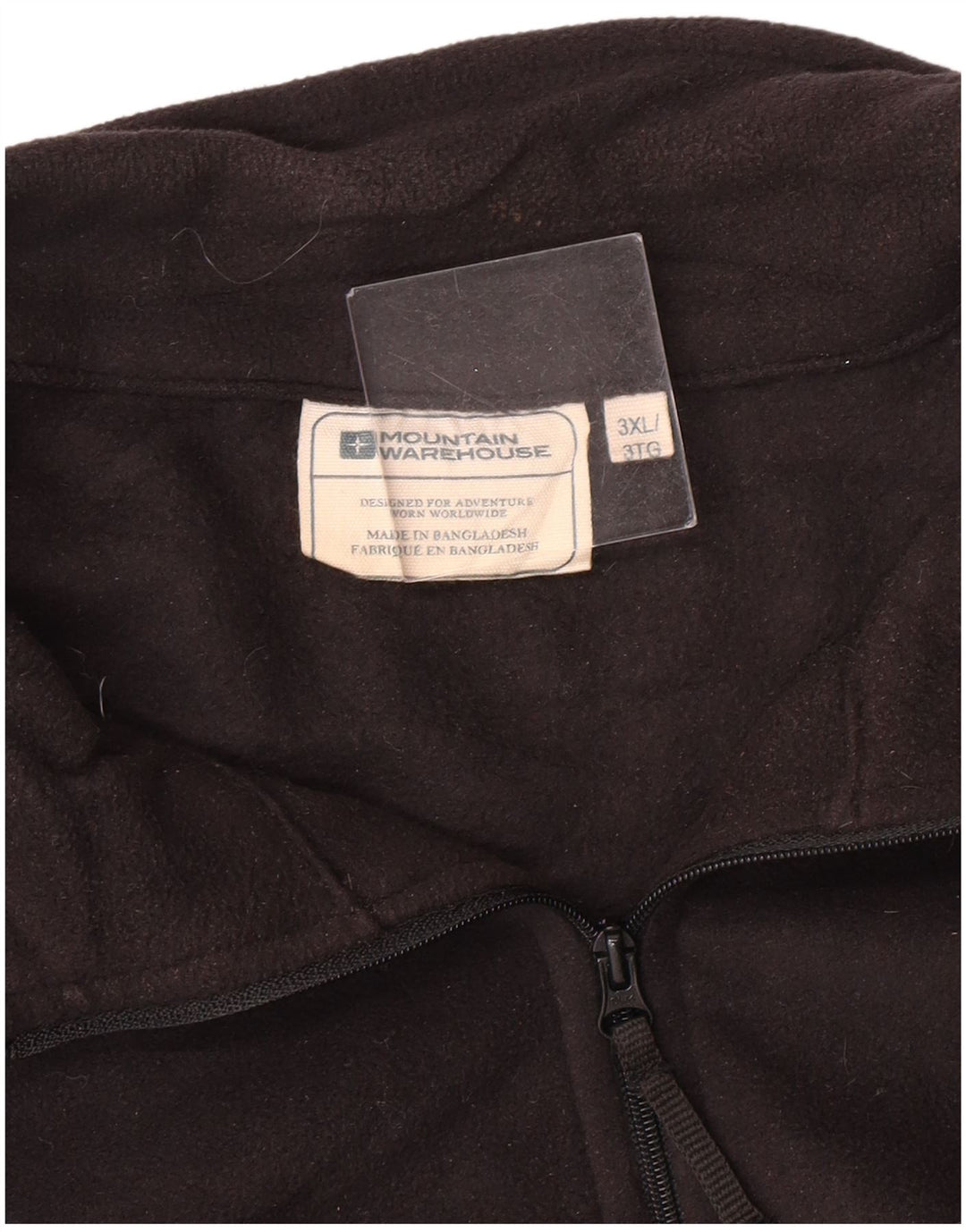 Mountain Warehouse Ανδρικό φερμουάρ Fleece Jumper 3XL Μαύρο