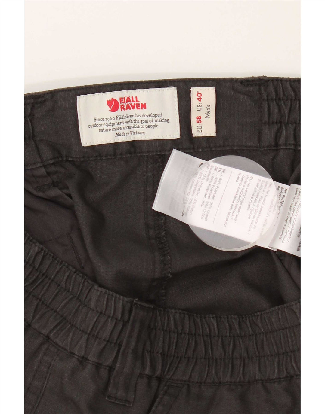 Fjall Raven Ανδρικό σορτς Cargo W40 XL Γκρι Πολυεστέρας