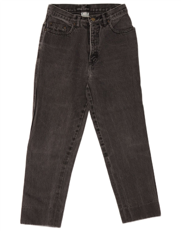 Guess Γυναικείο Tapered Jeans W29 L24 Μαύρο βαμβακερό