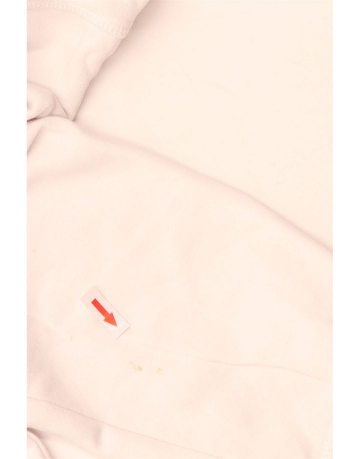 Ανδρικό γραφικό κουκούλα Fila, μεσαίο λευκό