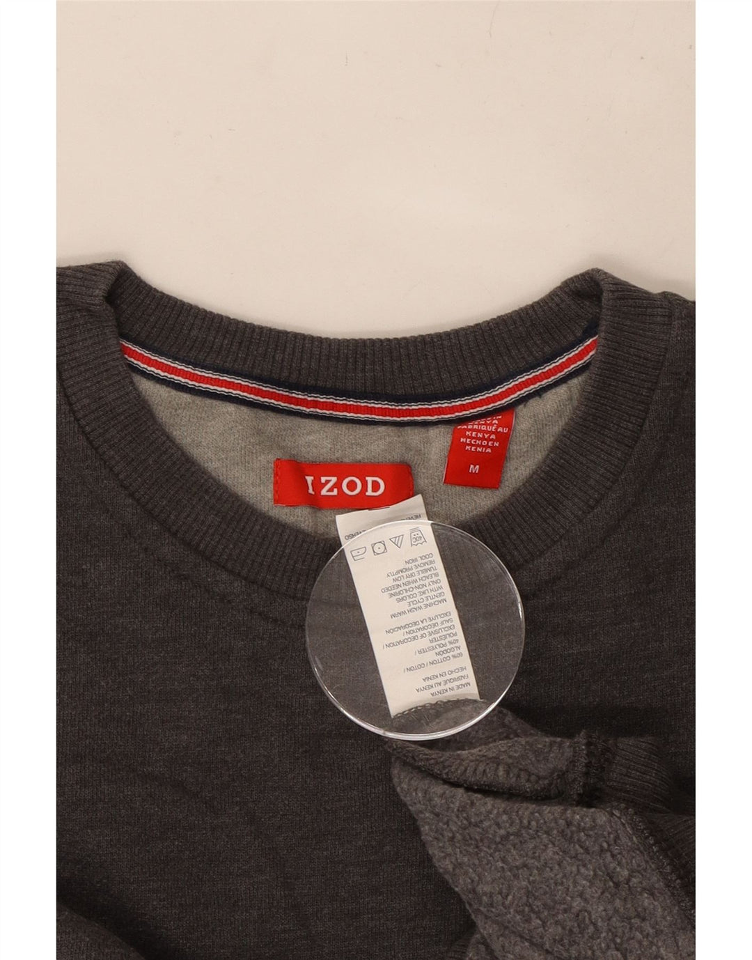 Ανδρικό φούτερ IZOD Jumper Μεσαίο γκρι βαμβακερό