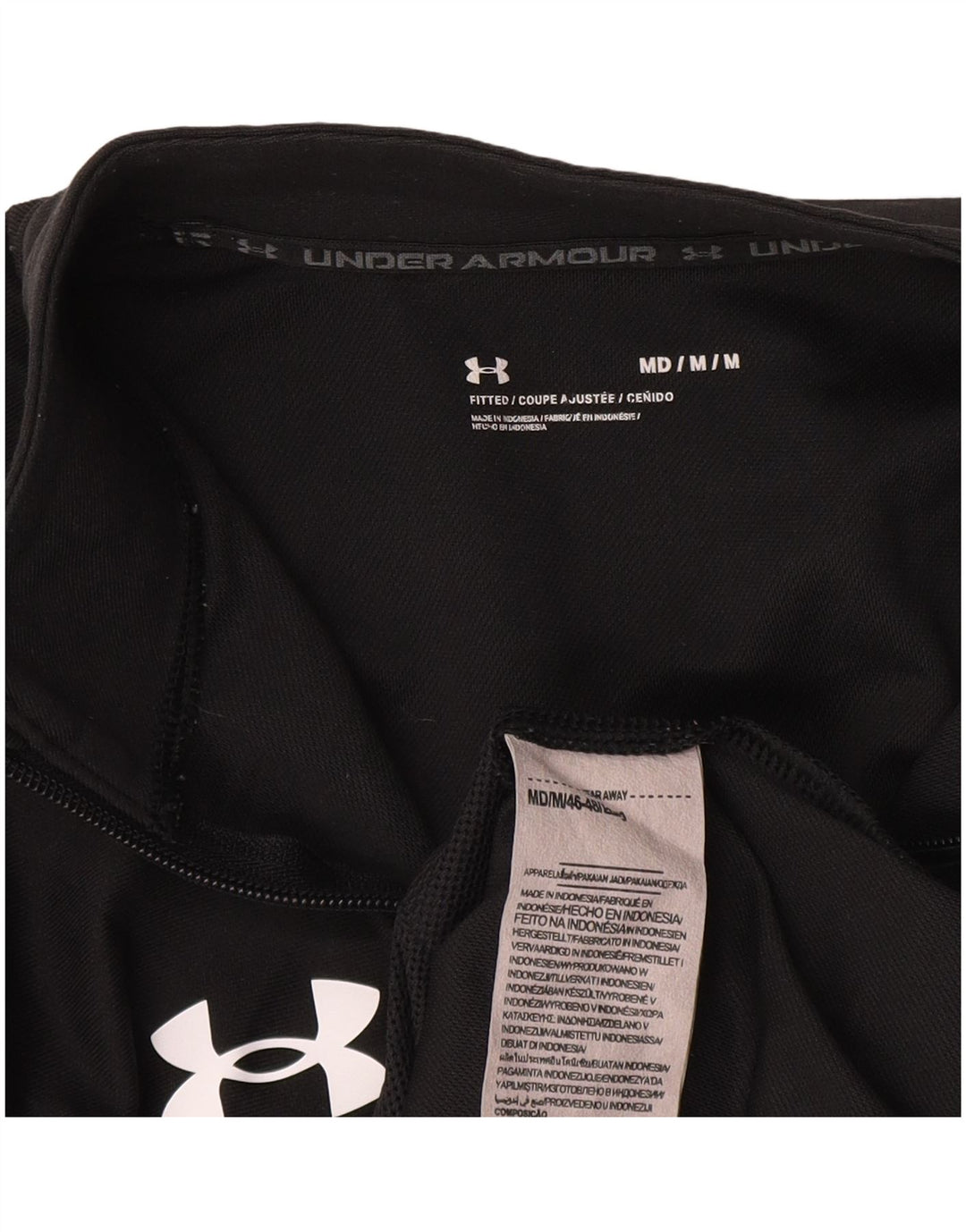 Ανδρική φόρμα Under Armour Top Jacket Μεσαίο Μαύρο Πολυεστέρα