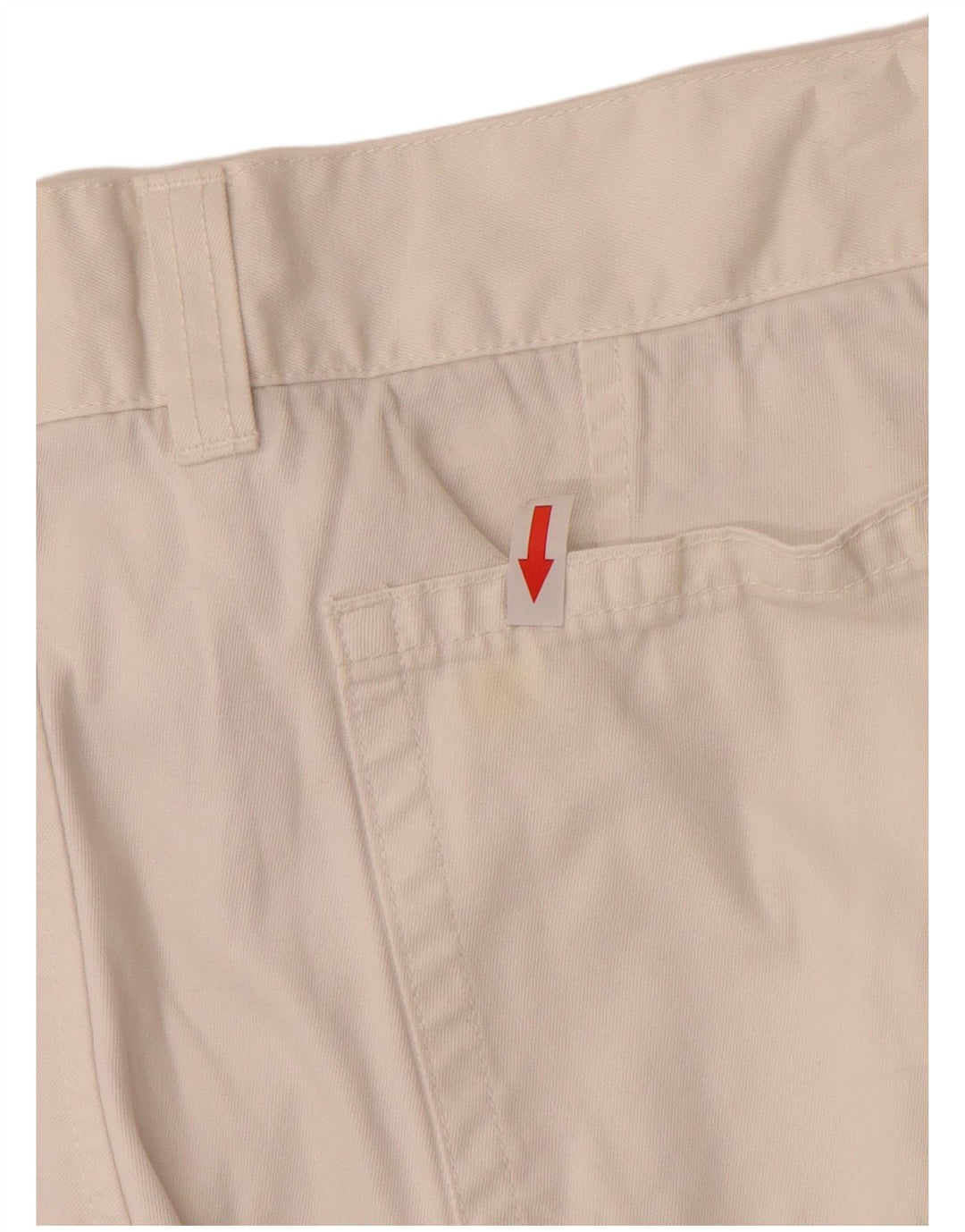 Ανδρικό σορτς Benetton Cargo IT 50 Large W34 Λευκό Βαμβακερό