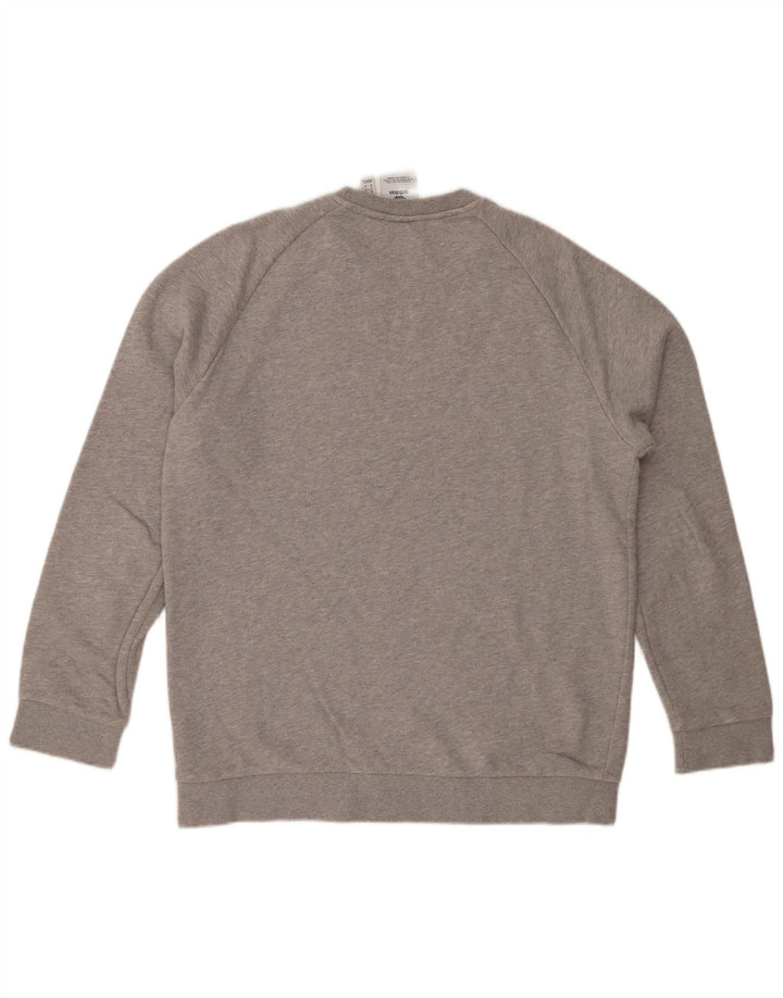 Ανδρικό φούτερ ADIDAS Jumper Μεσαίο γκρι βαμβακερό