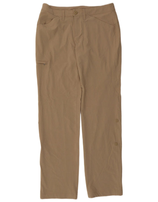 Eddie Bauer Γυναικείο ίσιο παντελόνι Cargo US 6 Medium W30 L32 Beige
