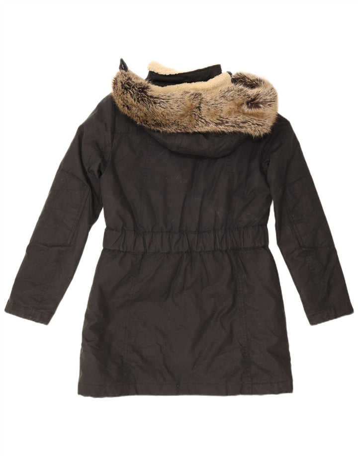 Barbour Γυναικείο παλτό με κουκούλα Oversized padded UK 10 Small Black