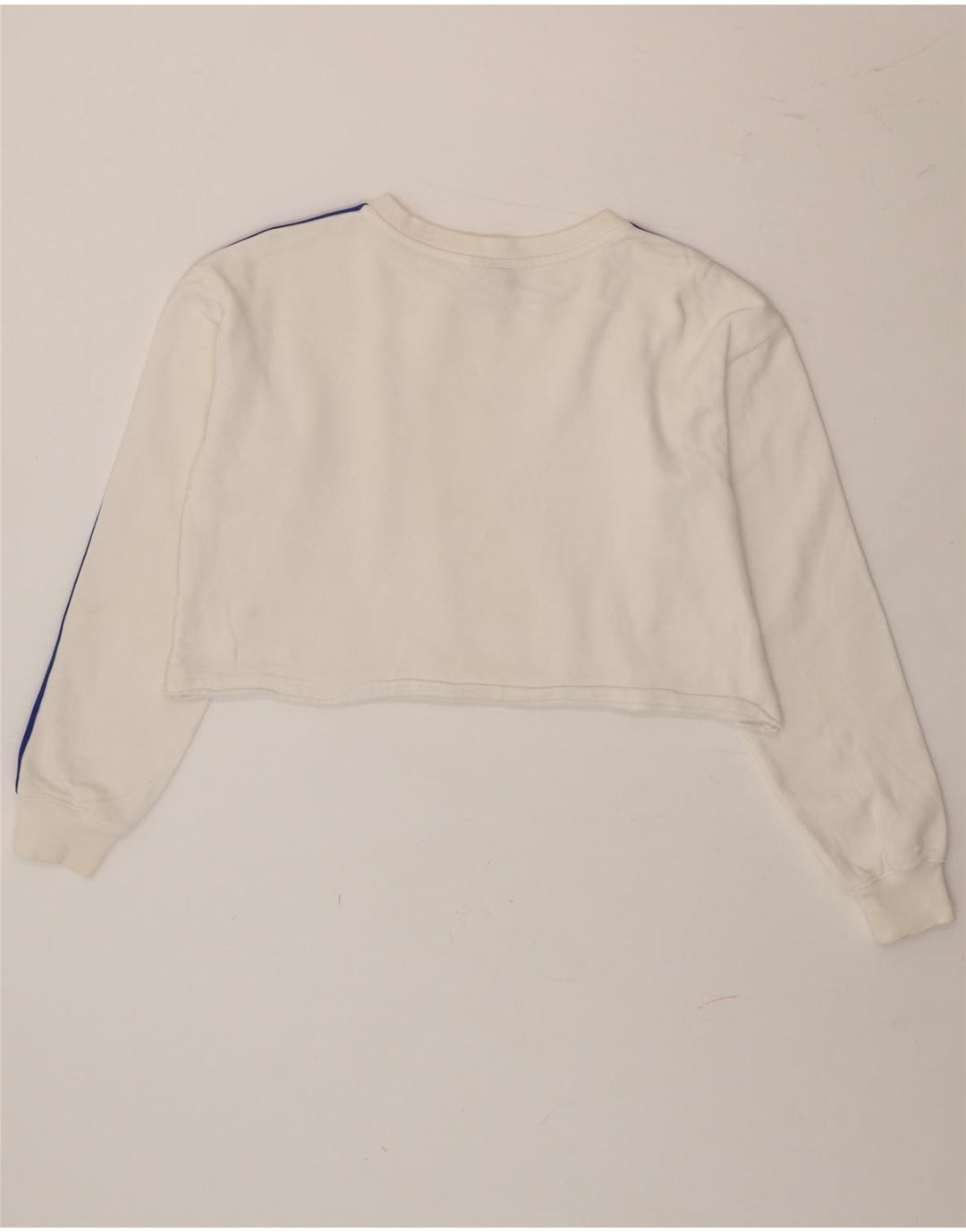 Champion Womens Oversized γραφικό φούτερ Jumper UK 10 Small White