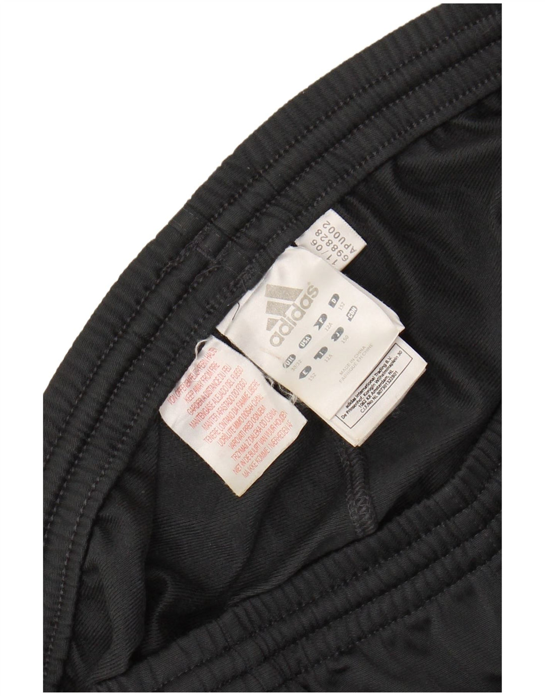 Παντελόνι αθλητικής φόρμας ADIDAS Boys 11-12 Years Grey Polyester