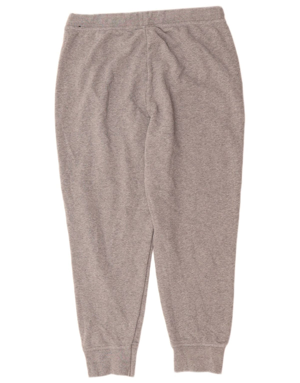 Γυναικεία φόρμα Nike Dri Fit Παντελόνια Joggers UK 14 Large Grey Cotton