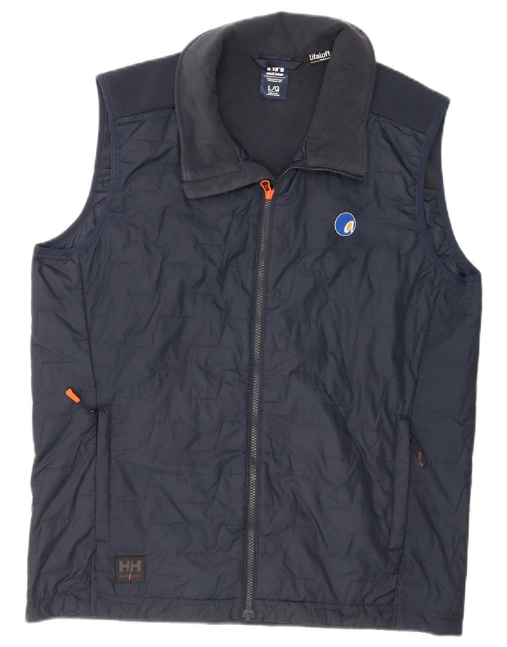 Helly Hansen Ανδρικό padded Gilet UK 40 Large Navy Blue Polyester