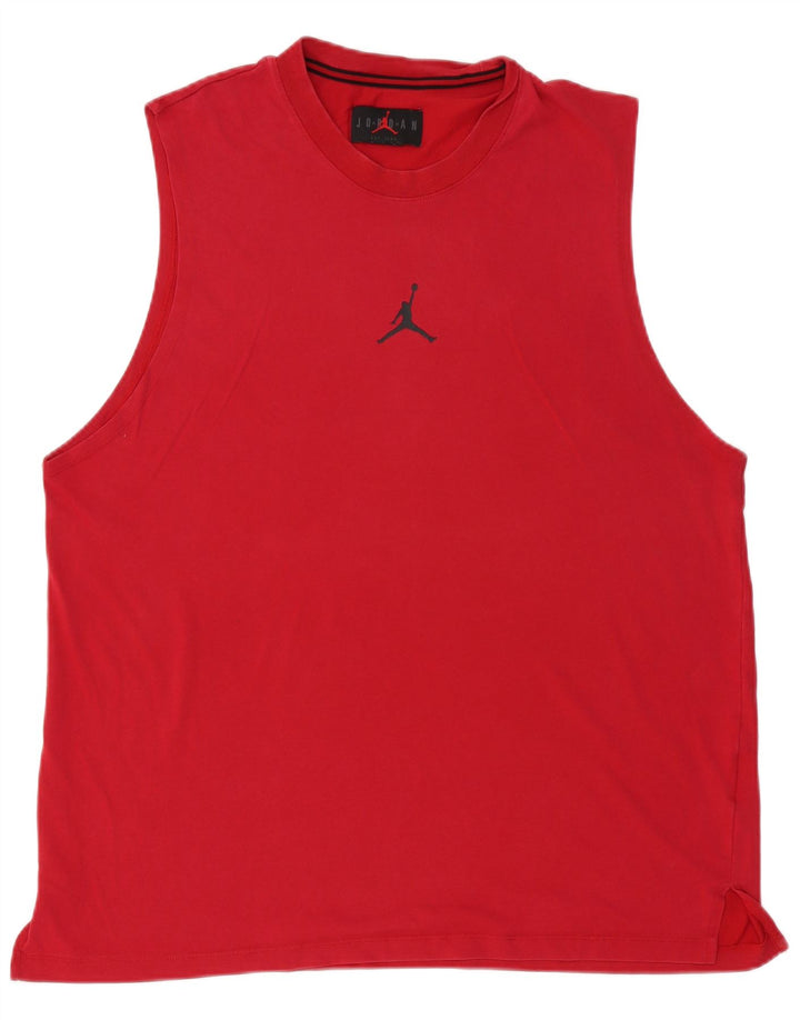Ανδρικό γιλέκο Jordan XL Κόκκινο βαμβακερό