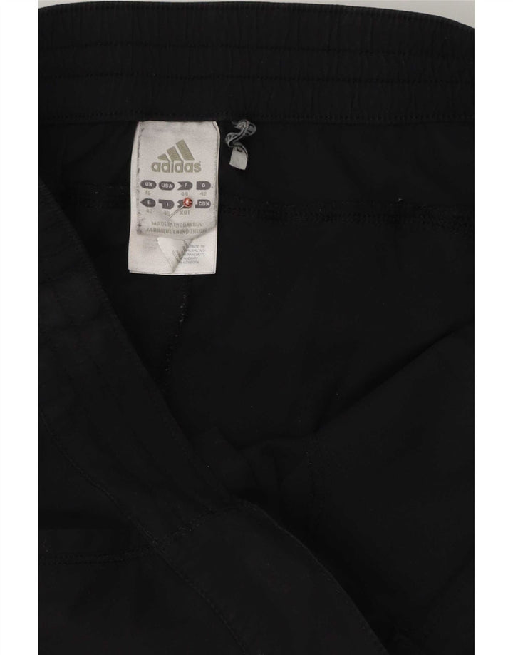 Adidas Γυναικείο Παντελόνι UK 16 Large W36 L30 Μαύρο Πολυεστέρας