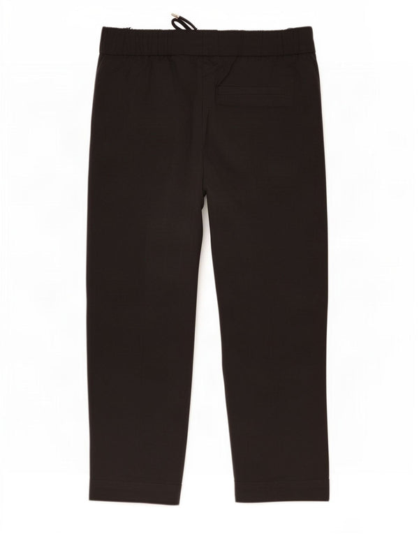 Marks & Spencer Γυναικείο Cropped Παντελόνι UK 16 Large W36 L25 Black Viscose