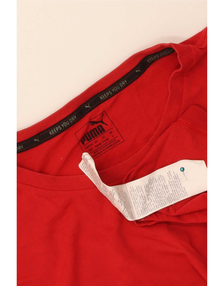 Ανδρικό T-Shirt Puma Top Μικρό κόκκινο βαμβακερό