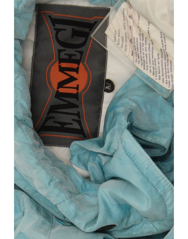 Emmegi Ανδρικό πουλόβερ Ski Jacket UK 38 Medium Blue Geometric Polyamide