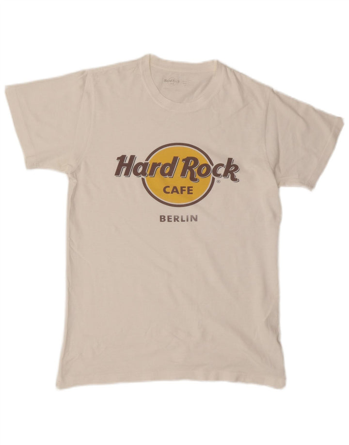 Hard Rock Cafe Ανδρικό γραφικό μπλουζάκι του Βερολίνου Top Small White