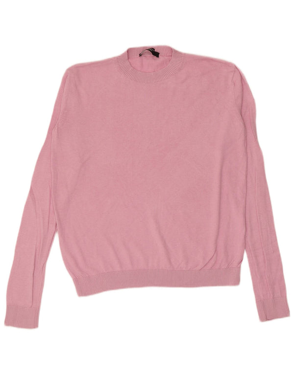 Max Mara Γυναικείο πουλόβερ με λαιμόκοψη UK 14 Medium Pink
