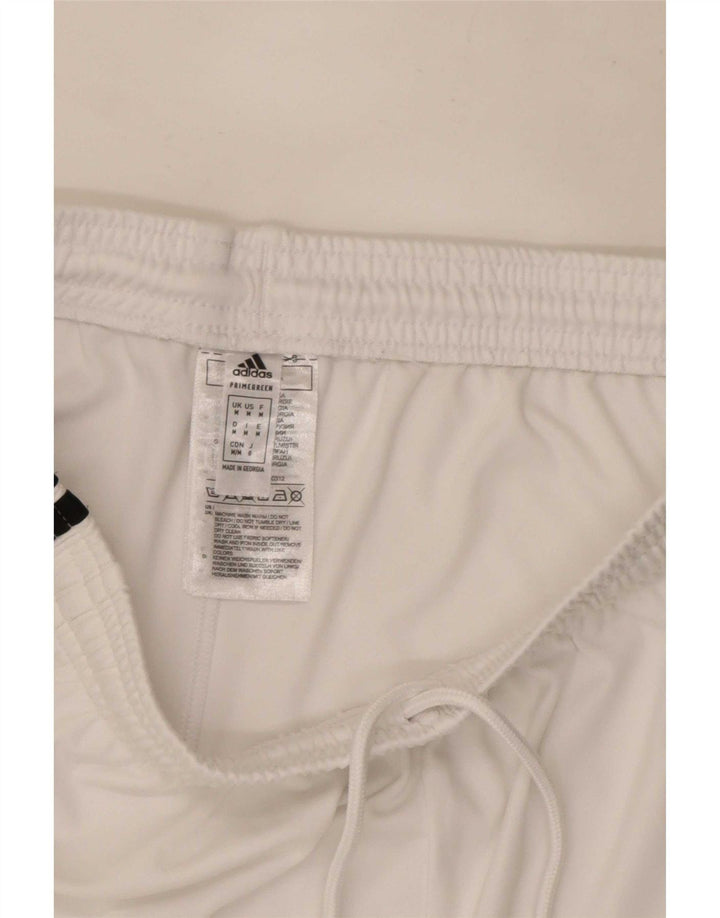 Ανδρικό σορτς Adidas Aeroready Αθλητικό μεσαίο λευκό πολυεστέρα
