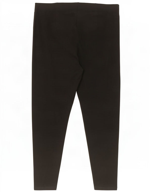 Marks & Spencer Γυναικείο Slim Cropped Παντελόνι UK 20 2XL W36 L26 Black