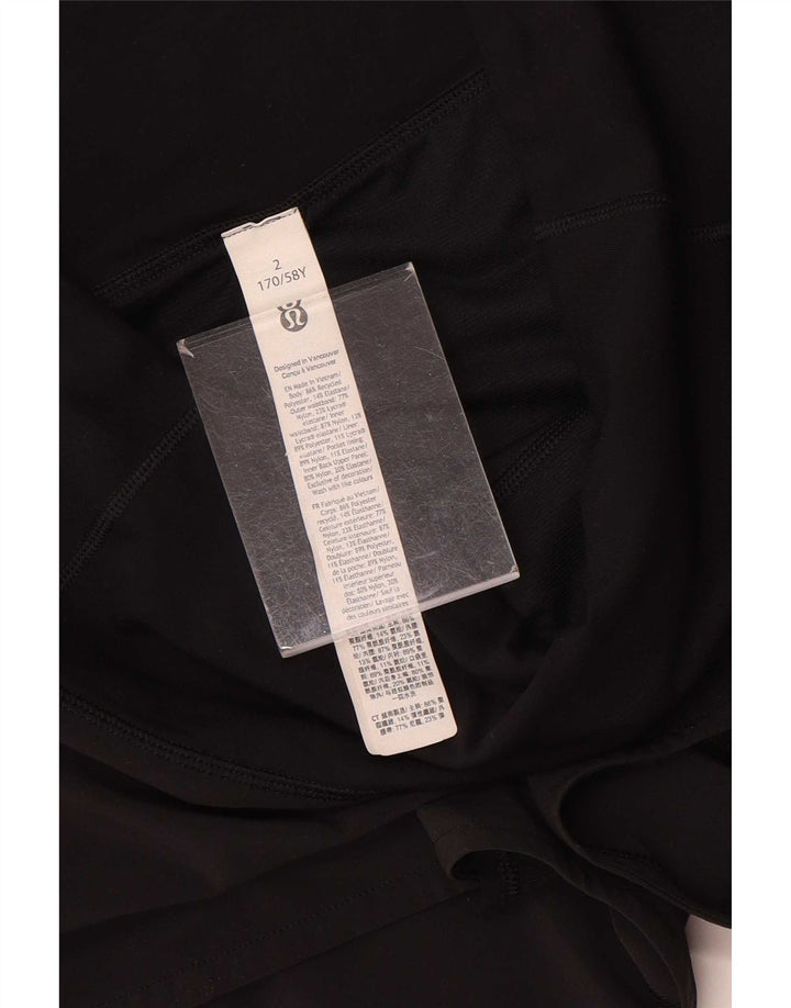 Γυναικείο αθλητικό σορτς Lululemon US 2 XS μαύρο νάιλον