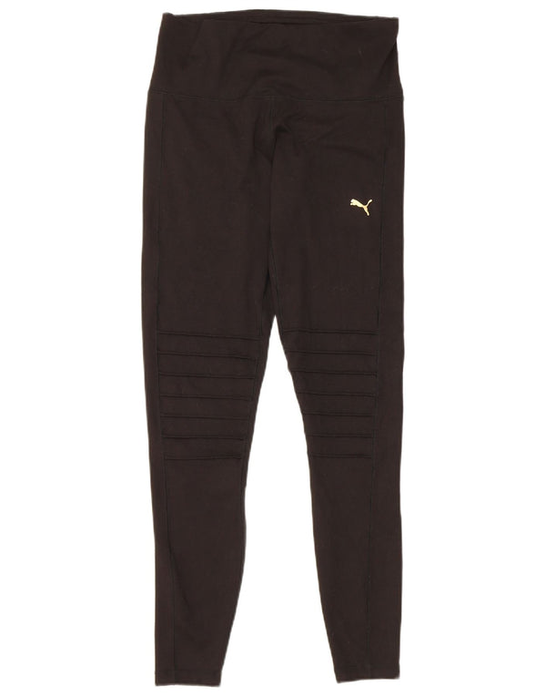 Puma Γυναικείο Κολάν UK 12 Μεσαίου Μαύρου Πολυεστέρα