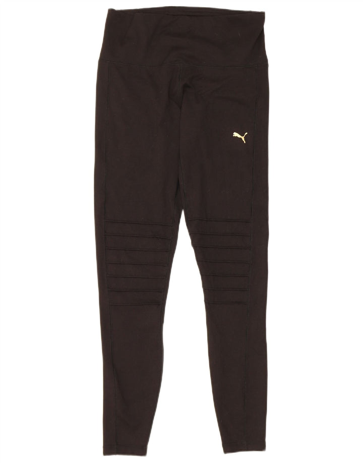 Puma Γυναικείο Κολάν UK 12 Μεσαίου Μαύρου Πολυεστέρα