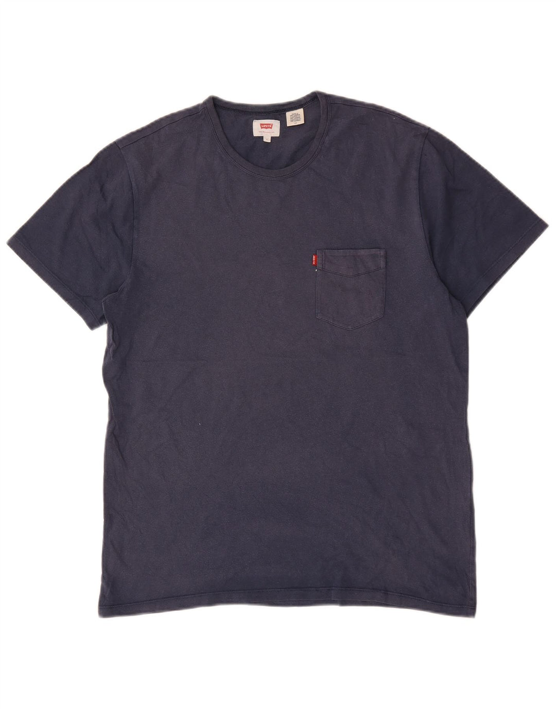Ανδρικό T-Shirt Levi's Top Large Navy Blue από βαμβάκι