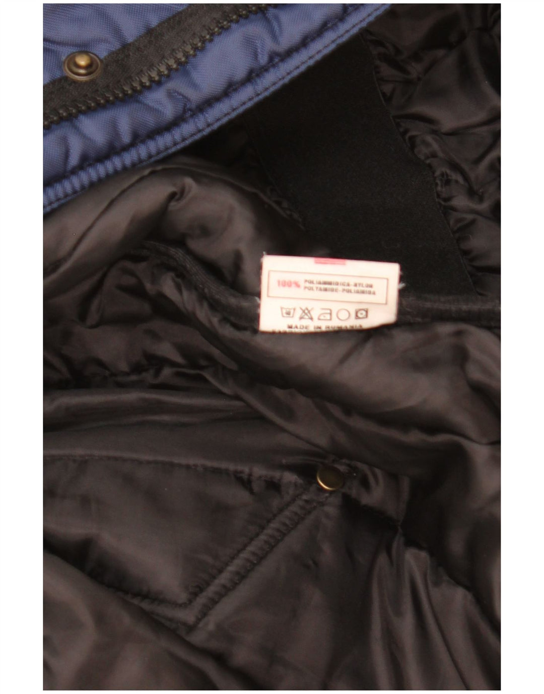 Refrigiwear Αγόρια με κουκούλα με επένδυση παλτό 13-14 ετών Navy Blue Polyamide
