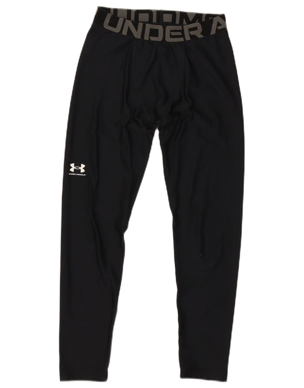 Under Armour Boys Heat Gear Graphic κολάν 11-12 ετών μεγάλο μαύρο