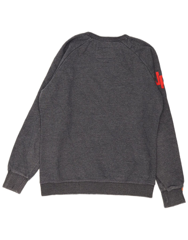 Ανδρικό γραφικό φούτερ Superdry Jumper 2XL Navy Blue Cotton