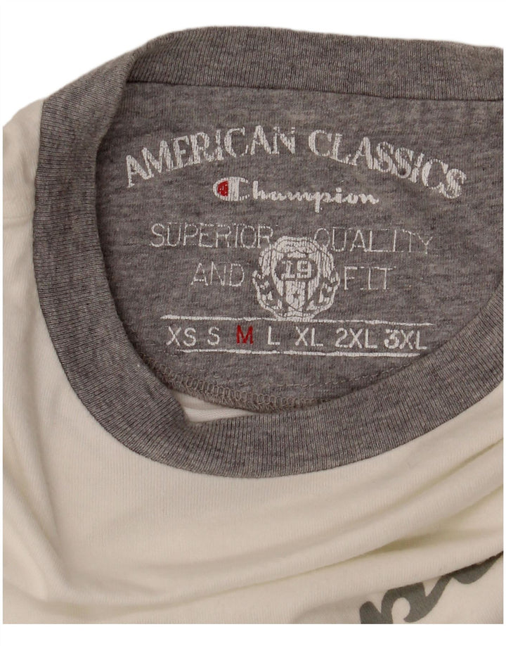 Ανδρικό T-Shirt Champion Graphic Top Medium White