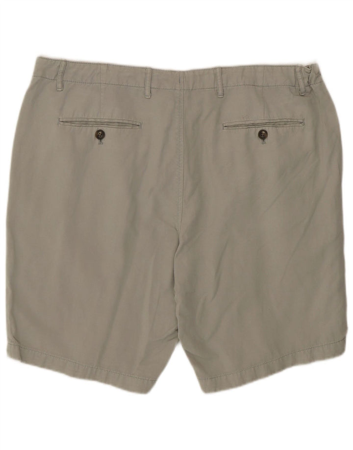 Ανδρικό σορτς chino Reiss W36 μεγάλο γκρι βαμβακερό