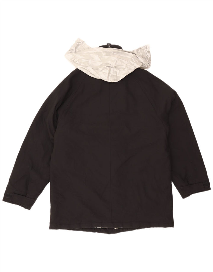 Ανδρικό μπουφάν αντιανεμικό με κουκούλα Allegri UK 40 μεγάλο μαύρο χρώμα