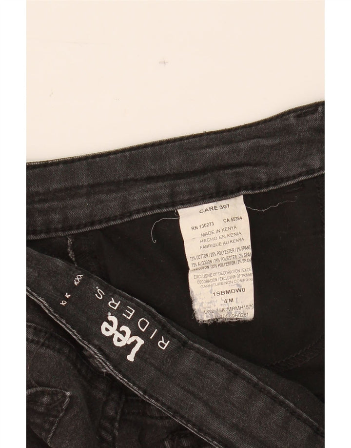 LEE Womens Riders Slim Jeans US 4 Small W27 L26 Grey Cotton Vintage Lee and Second-Hand Lee from Messina Hembry 