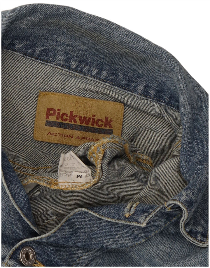 Ανδρικό τζιν μπουφάν Pickwick UK 38 μεσαίο μπλε βαμβακερό