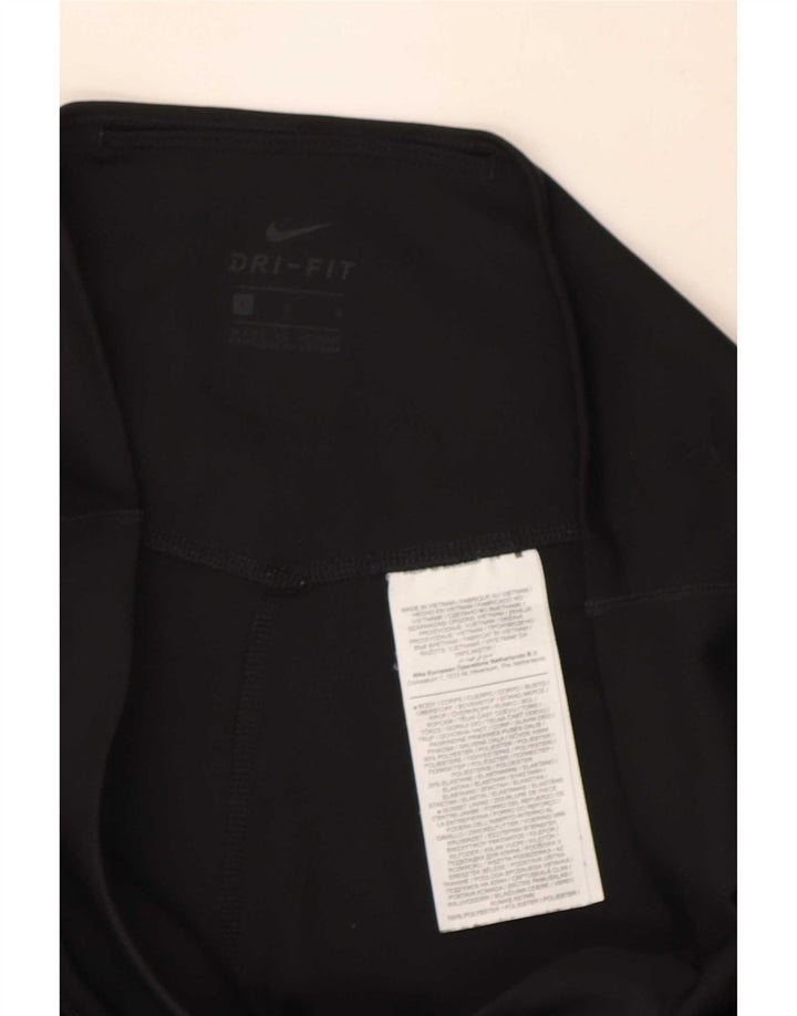 Γυναικείο κολάν Nike Dri Fit Graphic UK 14 Large Black Polyester