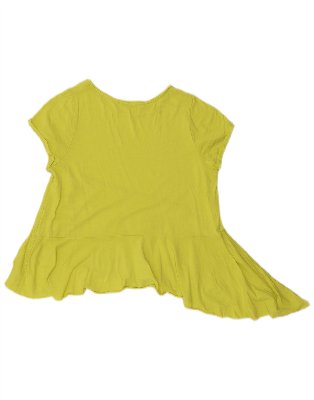 Zara Γυναικεία Ασύμμετρη Μπλούζα Τοπ UK 10 Small Green