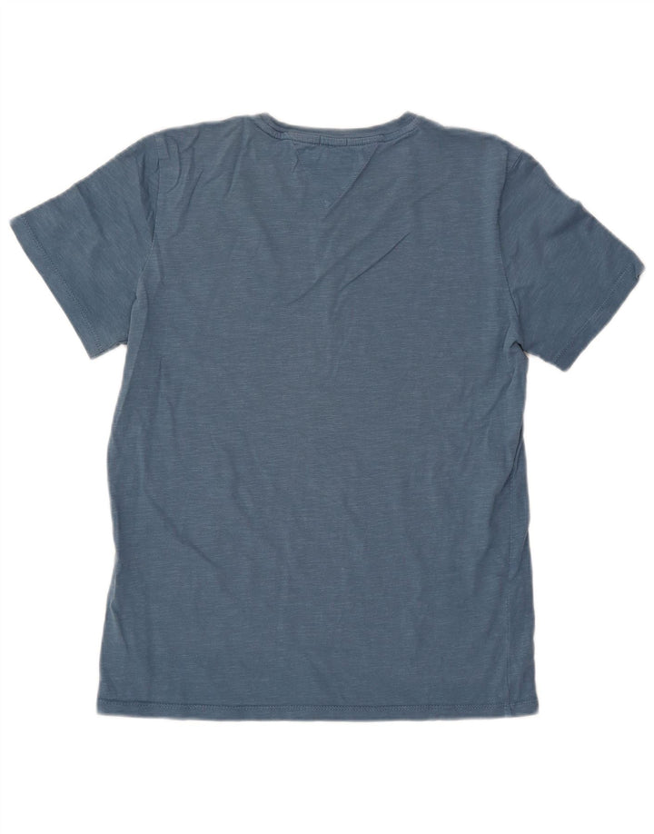 TOMMY HILFIGER Γραφικό μπλουζάκι για αγόρια 15-16 ετών Μπλε βαμβακερό