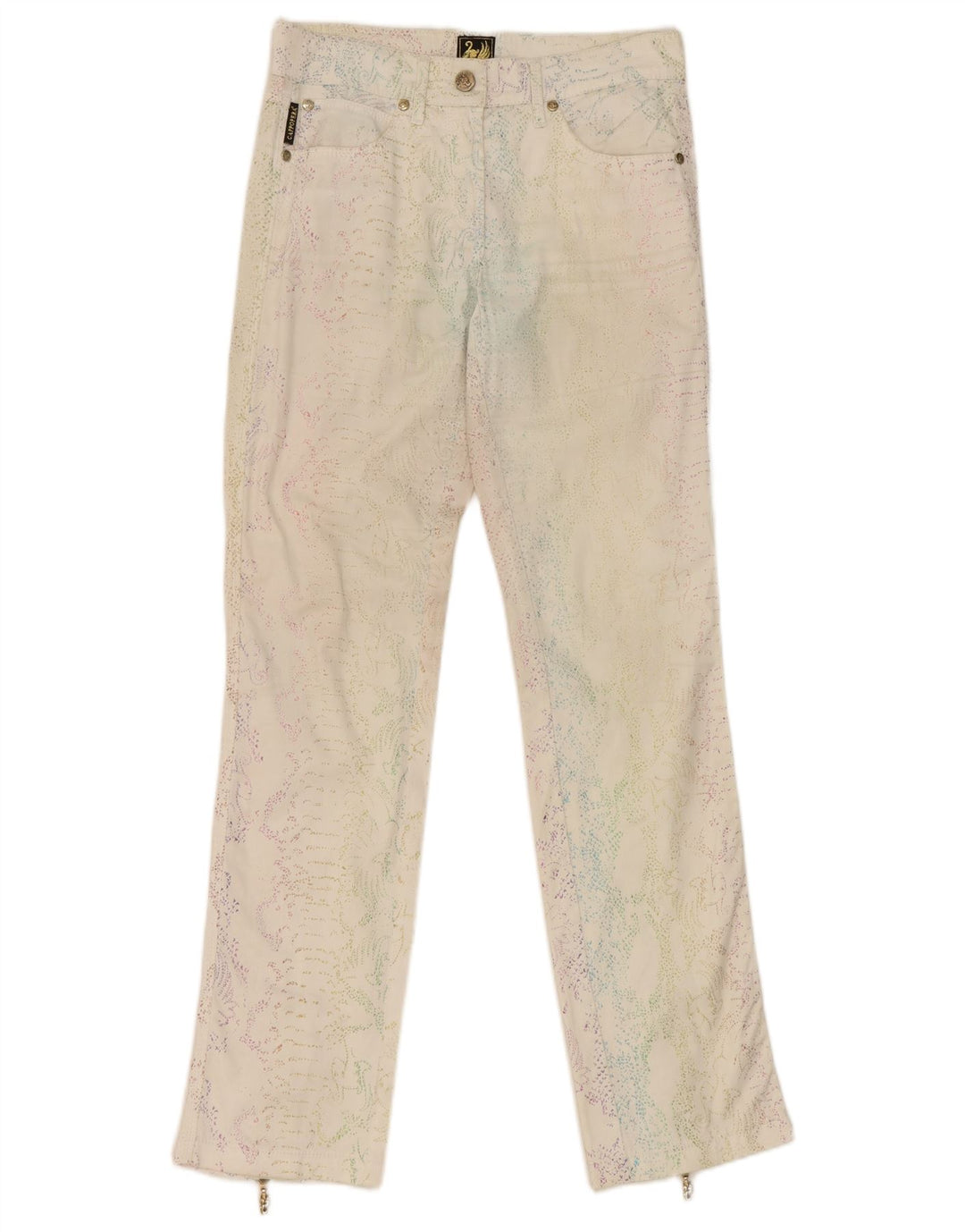 Γυναικείο Casual Παντελόνι Cappopera IT 42 Medium W26 L29 Off White