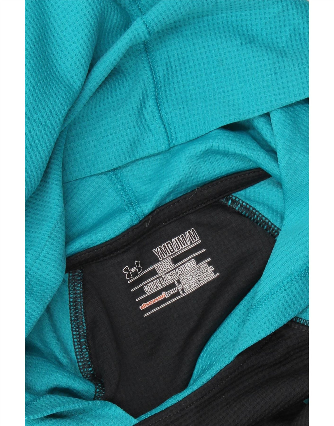 UNDER Armour Boys Graphic Top Μακρυμάνικο 9-10 ετών Μεσαίο Μαύρο