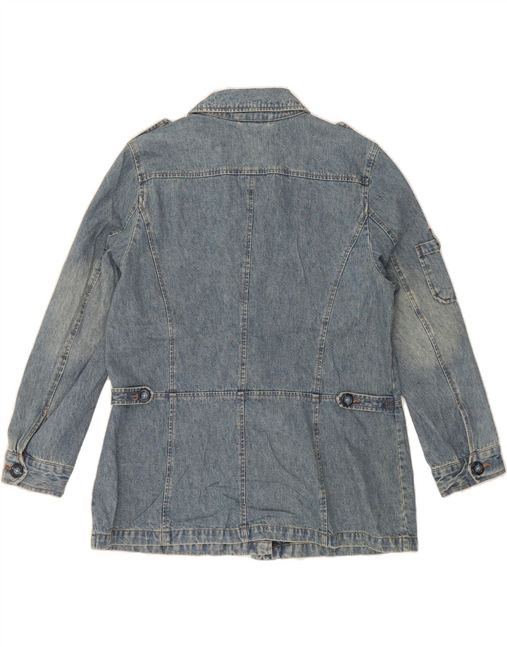 VINTAGE Womens Denim Jacket UK 18 XL Blue Vintage Vintage and Second-Hand Vintage from Messina Hembry 