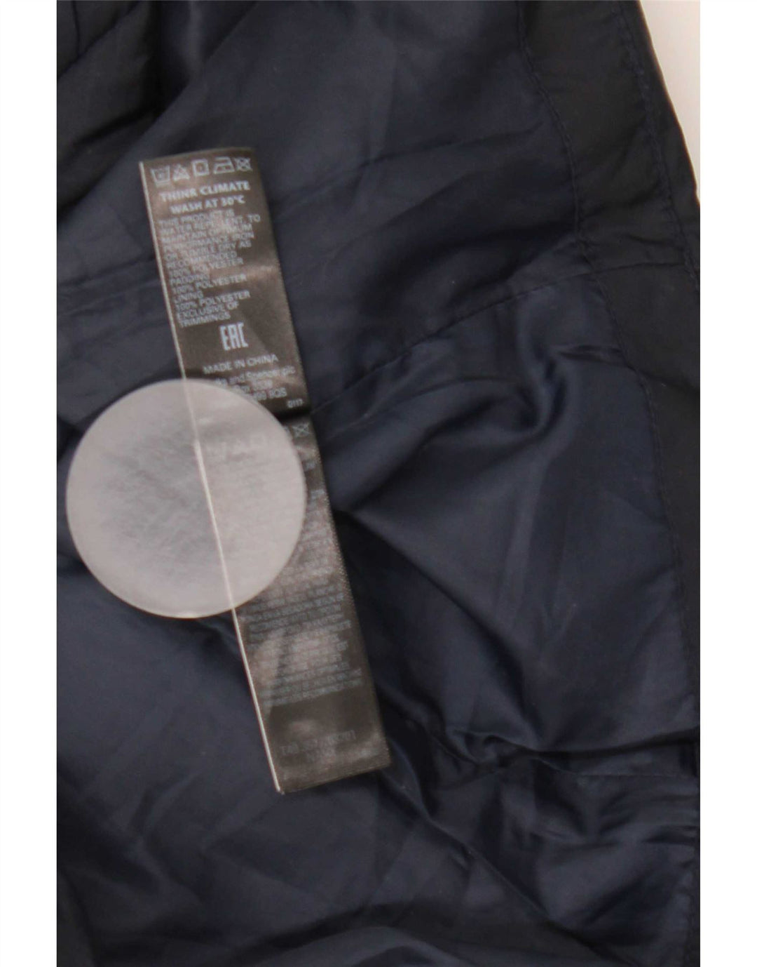 Marks & Spencer Γυναικείο καπιτονέ μπουφάν με επένδυση UK 10 Small Navy Blue