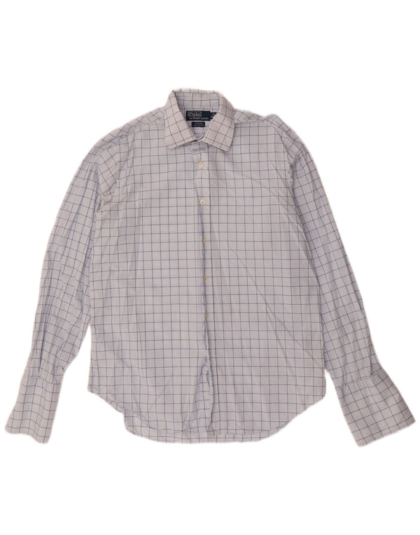 Polo Ralph Lauren Ανδρικό πουκάμισο Curham, μέγεθος 16 40/41 Large Blue Check