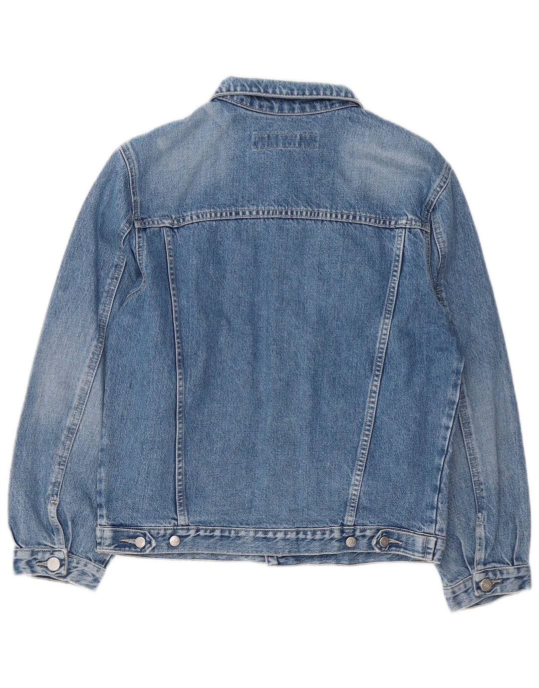 Wild Jeans Γυναικείο Τζιν Μπουφάν UK 18 XL Μπλε Βαμβακερό