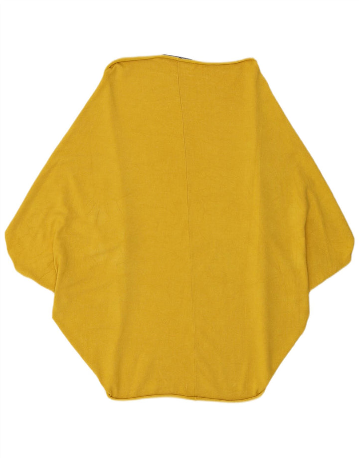 Zara Γυναικείο πουλόβερ Poncho Cardigan UK 14 Medium Yellow