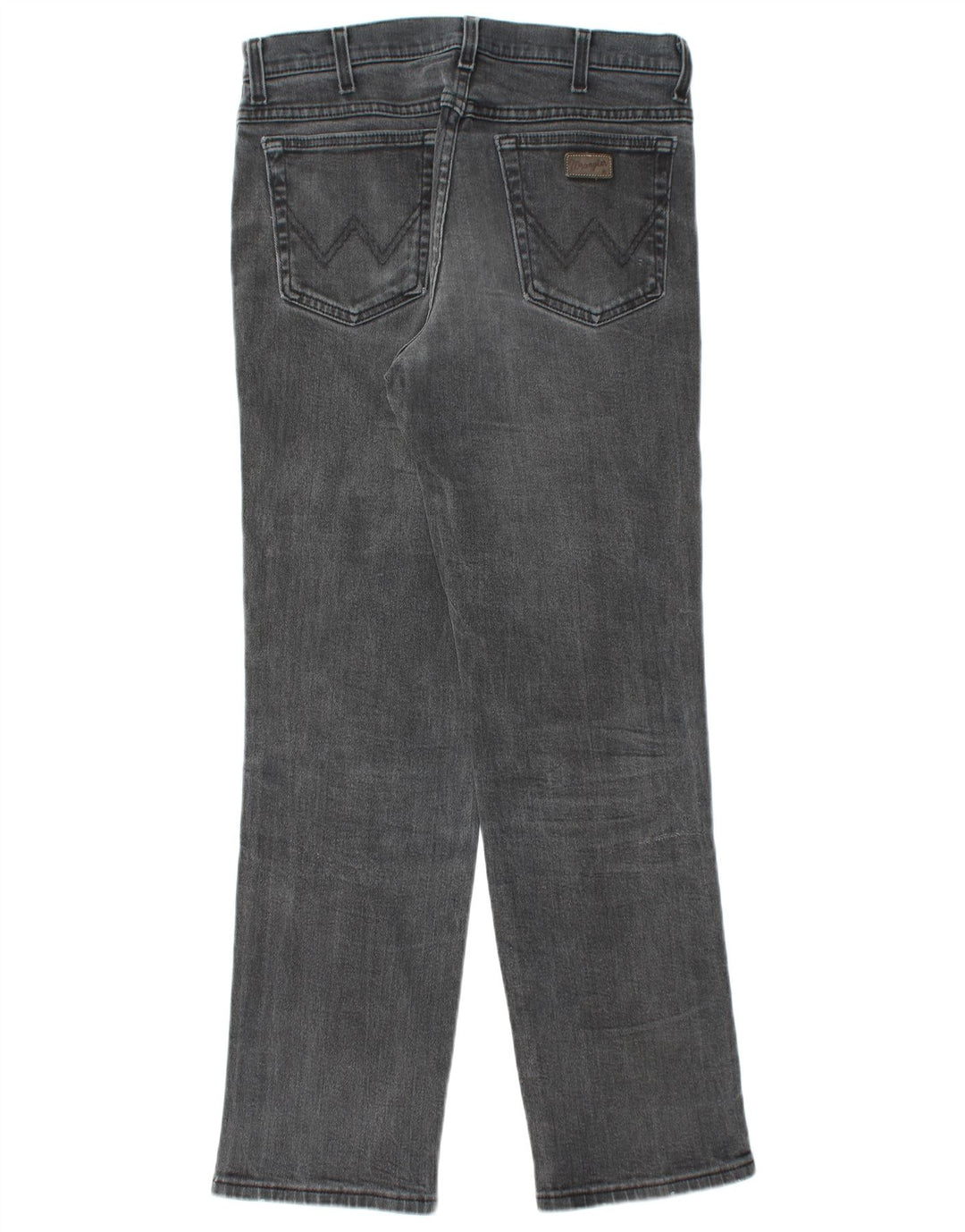 WRANGLER Ανδρικό Texas Stretch Straight Jeans W33 L32 Μαύρο βαμβακερό