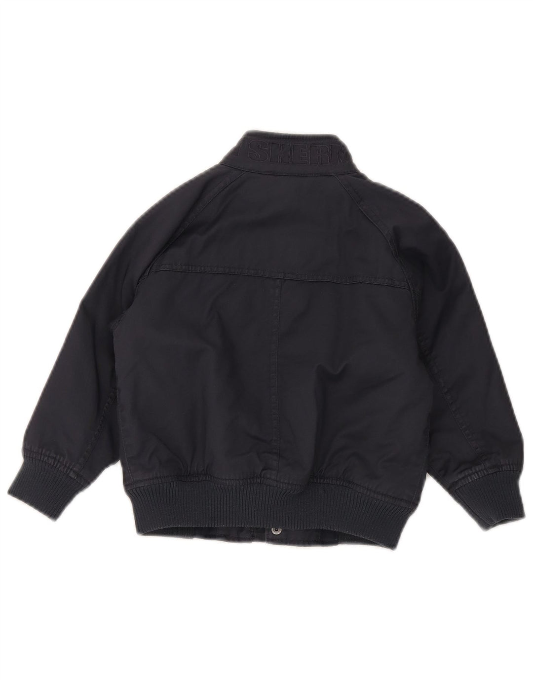 Ben Sherman Boys Graphic Bomber Jacket 3-4 Years Navy Blue Cotton